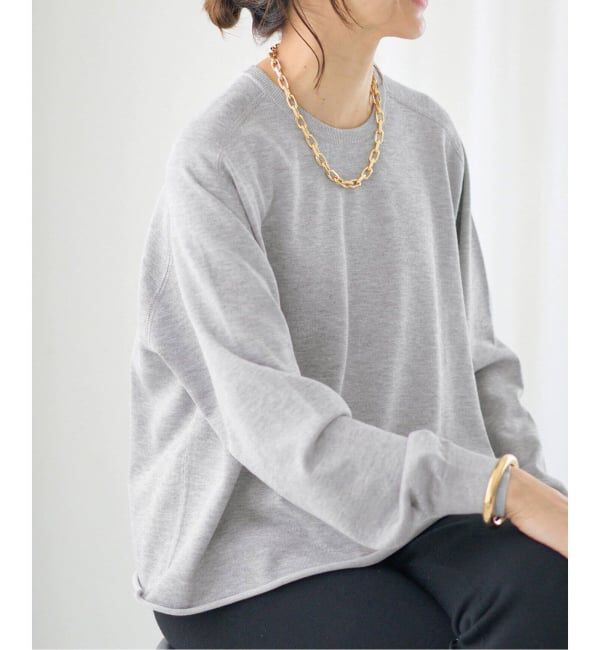 IENA「《追加3》LEVITAコットンプルオーバー」|ニット・セーター|