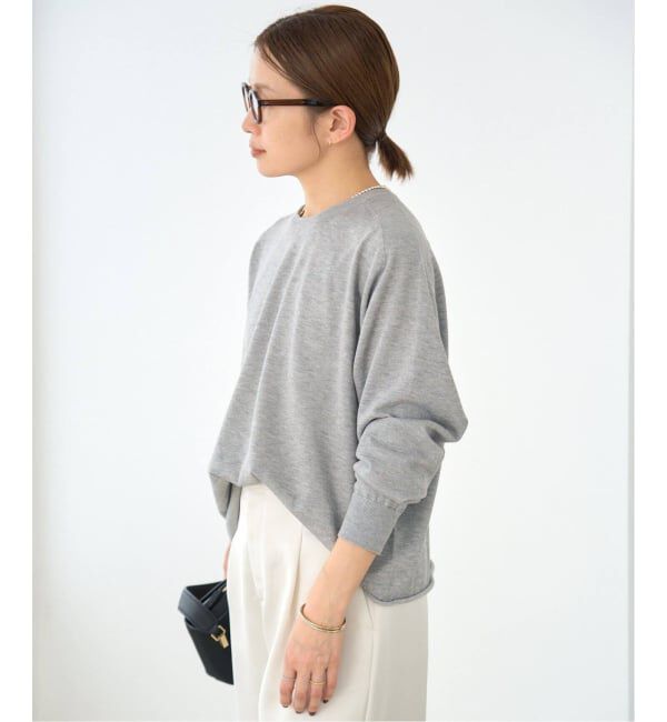 IENA「《追加3》LEVITAコットンプルオーバー」|ニット・セーター|