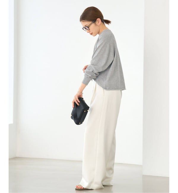 IENA「《追加3》LEVITAコットンプルオーバー」|ニット・セーター|