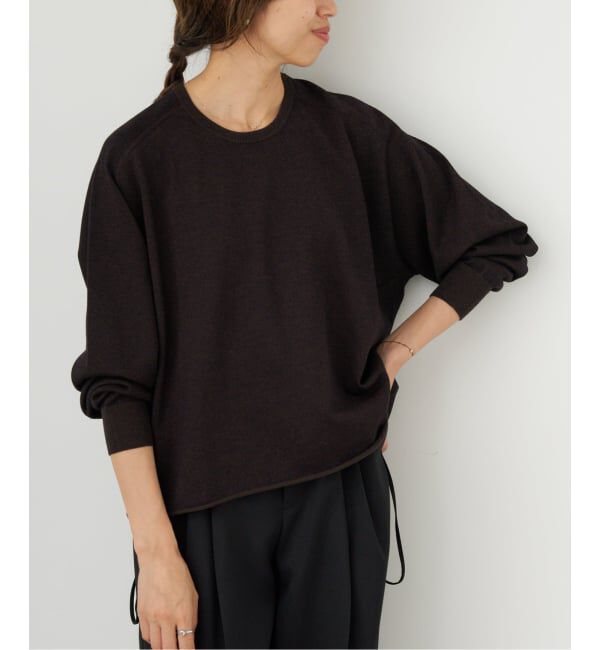 IENA「《追加3》LEVITAコットンプルオーバー」|ニット・セーター|