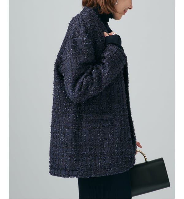 VERMEIL par iena「tweedノーカラージャケット」|ノーカラージャケット|