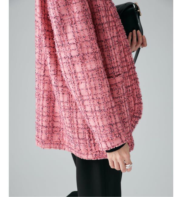 VERMEIL par iena「tweedノーカラージャケット」|ノーカラージャケット|