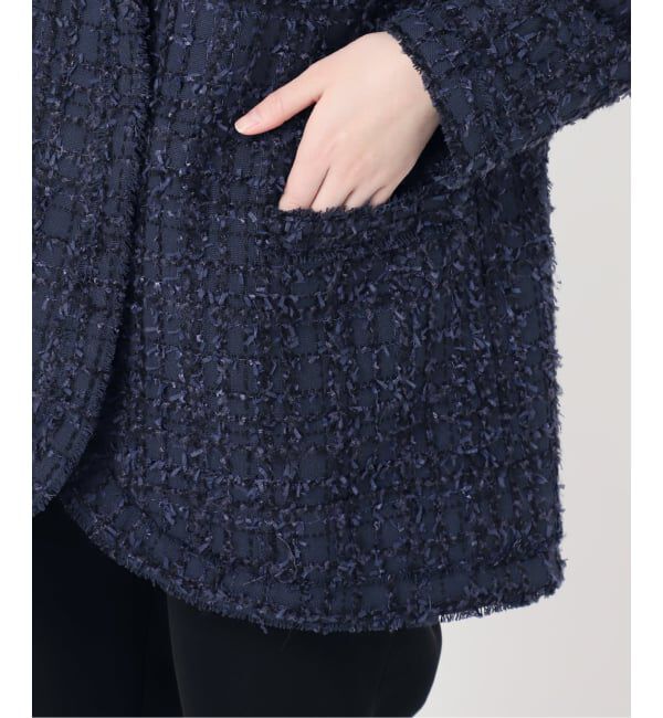 VERMEIL par iena「tweedノーカラージャケット」|ノーカラージャケット|