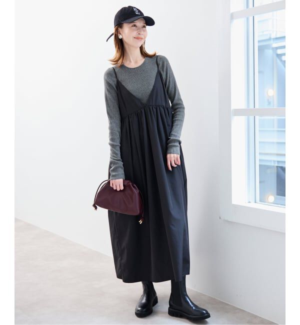 SLOBE IENA「《WEB限定/追加3》スイビハイゲージプルオーバー」|ニット・セーター|