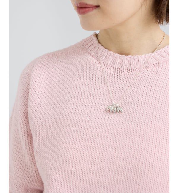 IENA「POLISHコットンプルオーバー」|ニット・セーター|