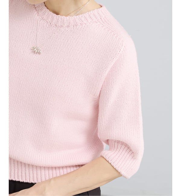 IENA「POLISHコットンプルオーバー」|ニット・セーター|