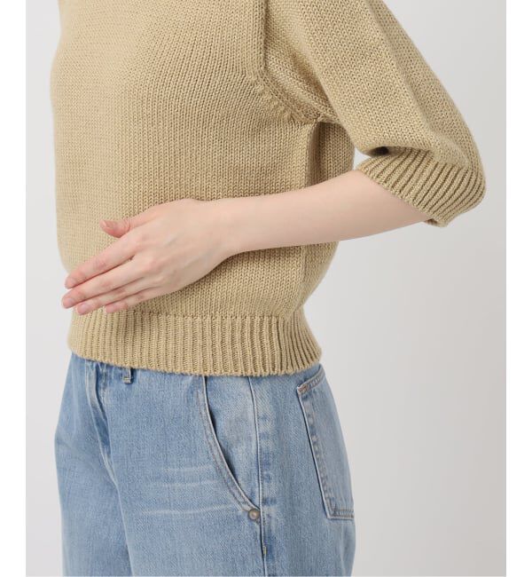 IENA「POLISHコットンプルオーバー」|ニット・セーター|