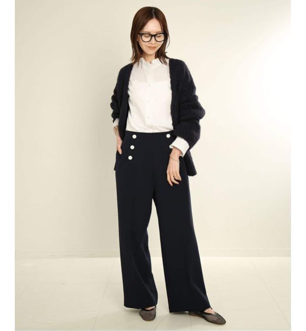 SLOBE IENA「《追加2》ミニフリルブラウス」|シャツ・ブラウス|