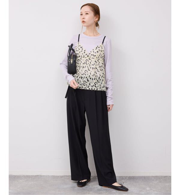 SLOBE IENA「PROVOKE/プロヴォーク レースキャミソール PV-010085」|キャミソール|