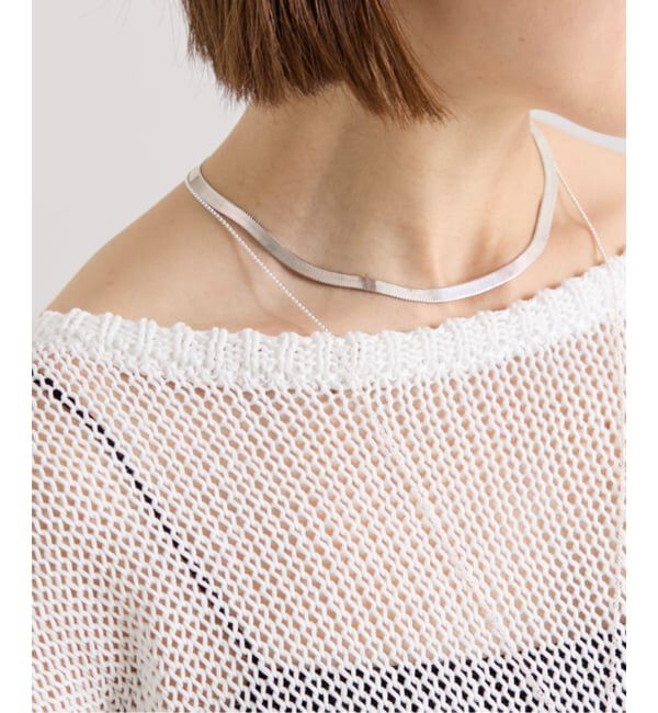 IENA「quip queint/クィップ クエイント lumen necklace ネックレス QU125」|ネックレス|