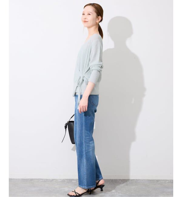 SLOBE IENA「《2枚セット/予約》キャミセットカシュクールカーディガン」|カーディガン|