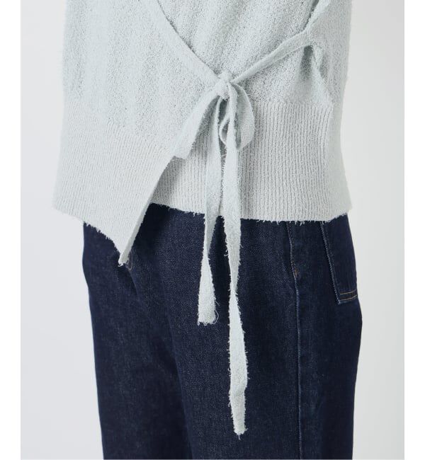 SLOBE IENA「《2枚セット/予約》キャミセットカシュクールカーディガン」|カーディガン|