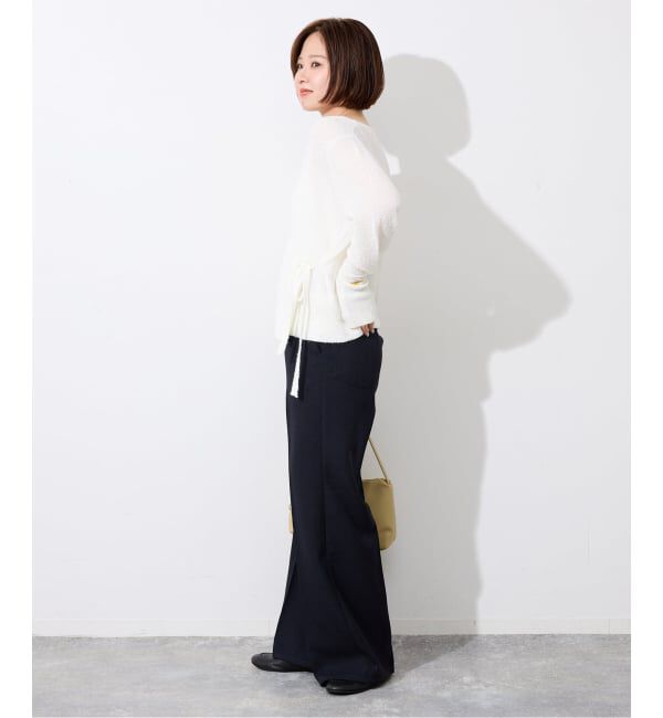 SLOBE IENA「《2枚セット/予約》キャミセットカシュクールカーディガン」|カーディガン|