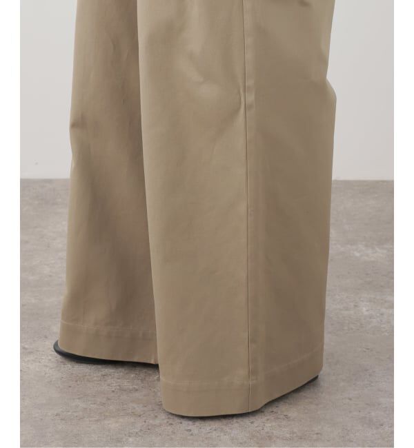 IENA LA BOUCLE「IENA LA BOUCLE コットンギャバジンベアオールインワン」|オールインワン|