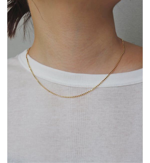 SLOBE IENA「《追加2予約》SLOBE シンプルネックレス」|ネックレス|