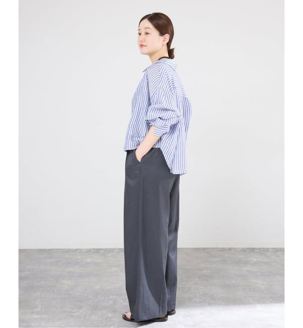 IENA「ウォッシャブル スクエアネックサロペット」|オールインワン|