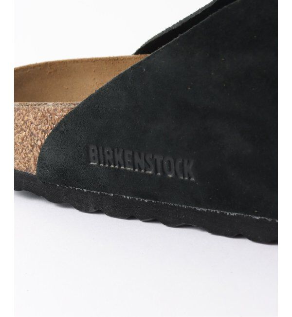 EDIFICE「BIRKENSTOCK (ビルケンシュトック) ZURICH BLACK SUEDE 1025060」|サンダル|