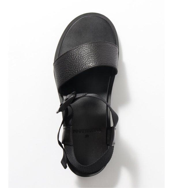 EDIFICE「FOOT WORKS (フットワークス) グレインレザーサンダル F01-0003」|サンダル|