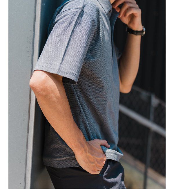 EDIFICE「"吸水速乾機能"ALBINI オープン ポロシャツ」|ポロシャツ|