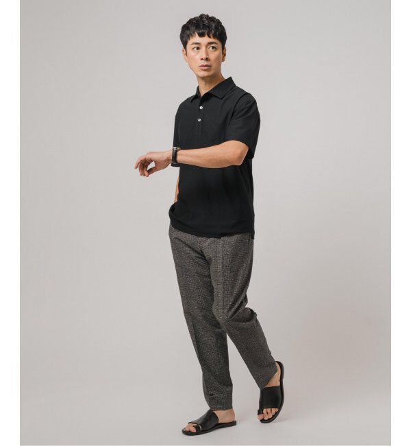 EDIFICE「"吸水速乾機能"ALBINI オープン ポロシャツ」|ポロシャツ|