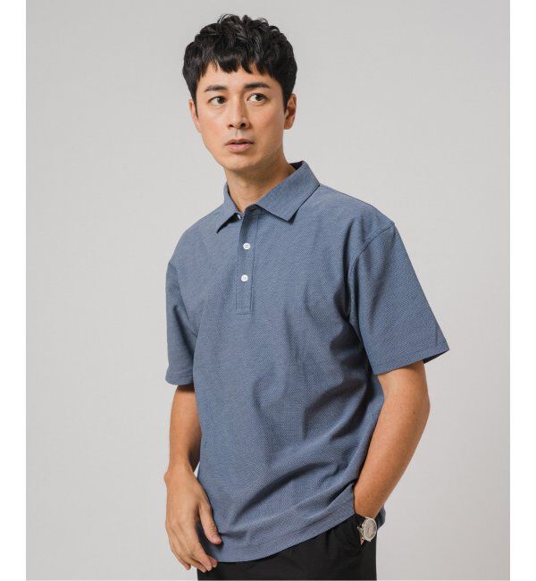 EDIFICE「"吸水速乾機能"ALBINI オープン ポロシャツ」|ポロシャツ|