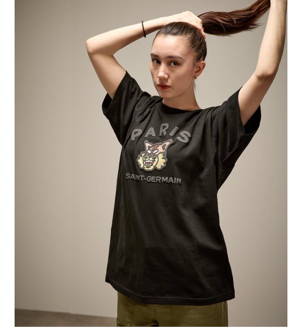 Paris Saint-Germain「【Paris Saint-Germain / パリ・サン＝ジェルマン】 JP COLLEGE LOGO TEE」|Tシャツ・カットソー|