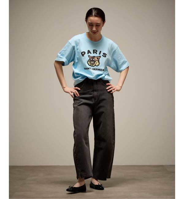 Paris Saint-Germain「【Paris Saint-Germain / パリ・サン＝ジェルマン】 JP COLLEGE LOGO TEE」|Tシャツ・カットソー|