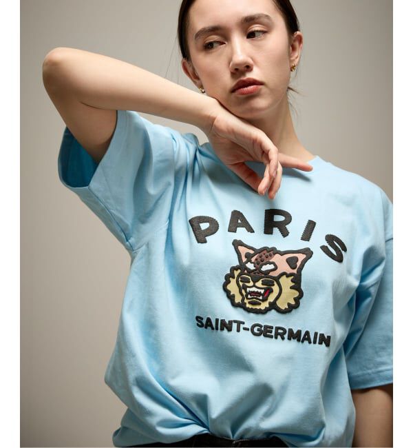 Paris Saint-Germain「【Paris Saint-Germain / パリ・サン＝ジェルマン】 JP COLLEGE LOGO TEE」|Tシャツ・カットソー|