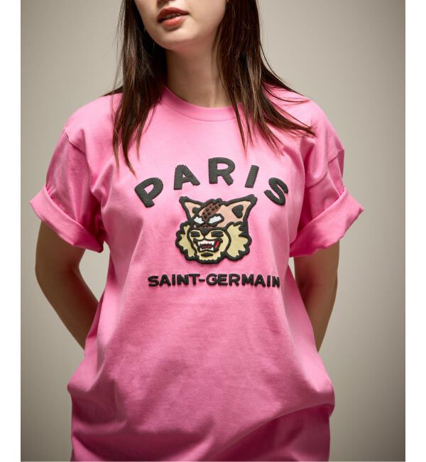 Paris Saint-Germain「【Paris Saint-Germain / パリ・サン＝ジェルマン】 JP COLLEGE LOGO TEE」|Tシャツ・カットソー|