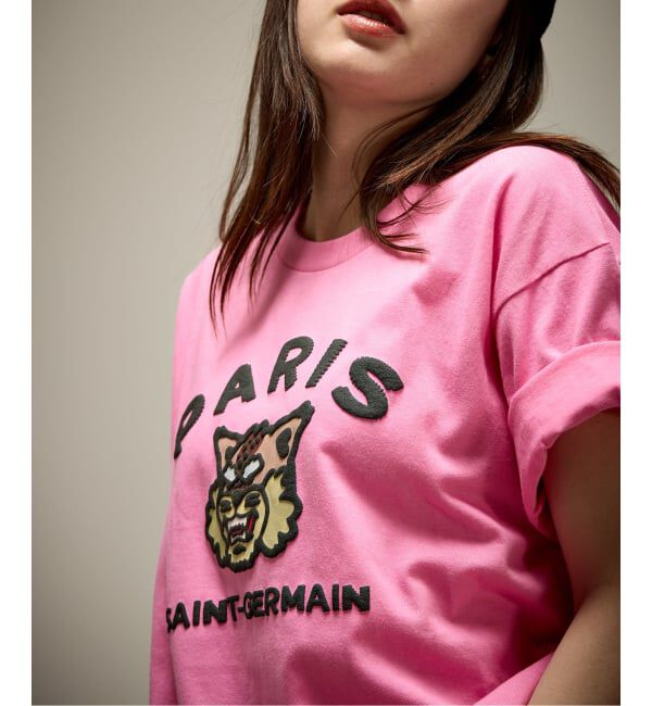 Paris Saint-Germain「【Paris Saint-Germain / パリ・サン＝ジェルマン】 JP COLLEGE LOGO TEE」|Tシャツ・カットソー|