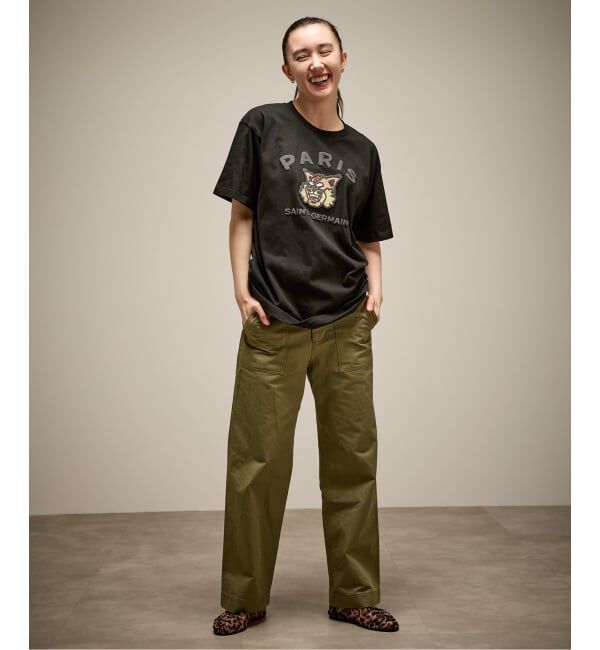 Paris Saint-Germain「【Paris Saint-Germain / パリ・サン＝ジェルマン】 JP COLLEGE LOGO TEE」|Tシャツ・カットソー|