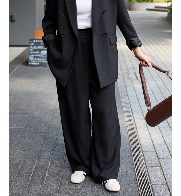 JOURNAL STANDARD「《追加》ウールライクストレッチワイドパンツ」|その他|