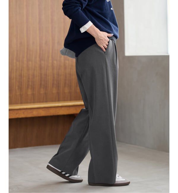 JOURNAL STANDARD relume「《追加/一部WEB限定/新色》スムースフレアタックパンツ」|スラックス|