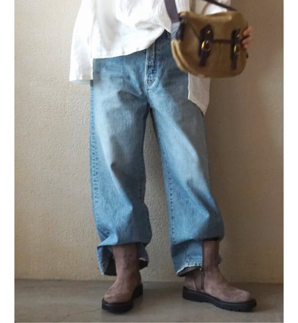 journal standard luxe「13.5OZデニム フレアー5PK」|デニム|サックスブルー