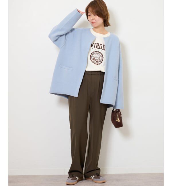 JOURNAL STANDARD relume「《一部WEB限定追加2/新色/新サイズ》サーモサキソニー裏起毛パンツ」|スラックス|