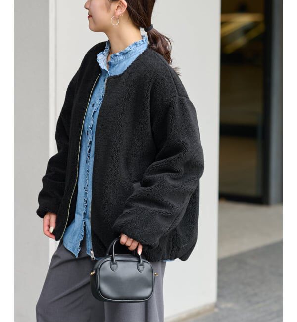 JOURNAL STANDARD relume「《WEB限定》リバーシブルボアブルゾン」|その他|