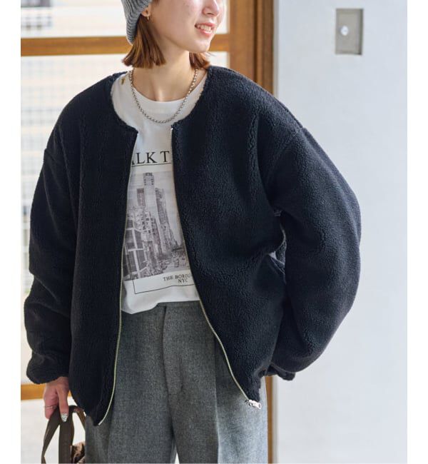 JOURNAL STANDARD relume「《WEB限定》リバーシブルボアブルゾン」|その他|