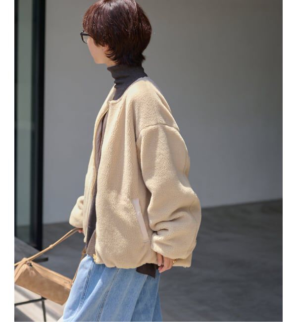 JOURNAL STANDARD relume「《WEB限定》リバーシブルボアブルゾン」|その他|