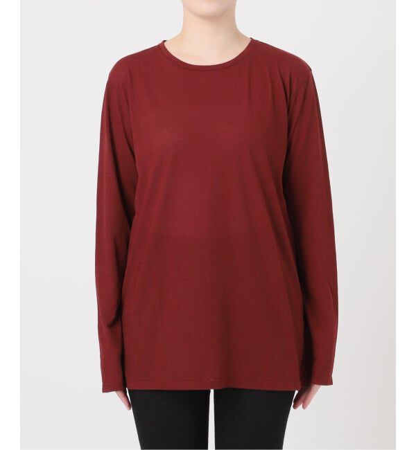 JOURNAL STANDARD「《追加6》クルーネックシアーロングTシャツ」|Tシャツ・カットソー|