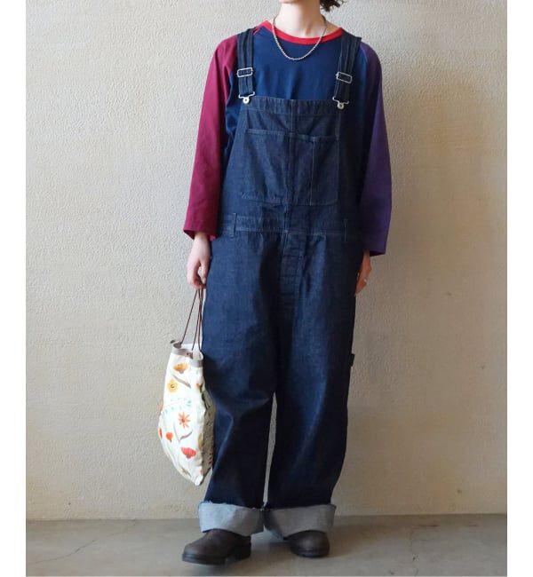 journal standard luxe「11OZデニムオーバーオール OW」|オールインワン|ネイビー A