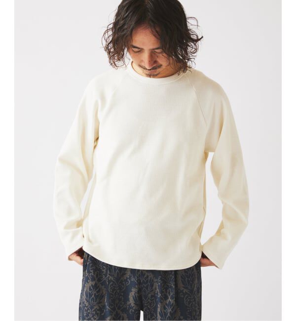 JOURNAL STANDARD relume「バックベロア サーマル クルーネック」|Tシャツ・カットソー|