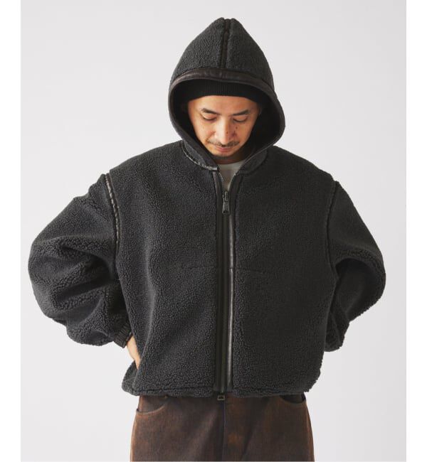 JOURNAL STANDARD relume「フェイクムートン リバーシブル フーディ ブルゾン」|その他|