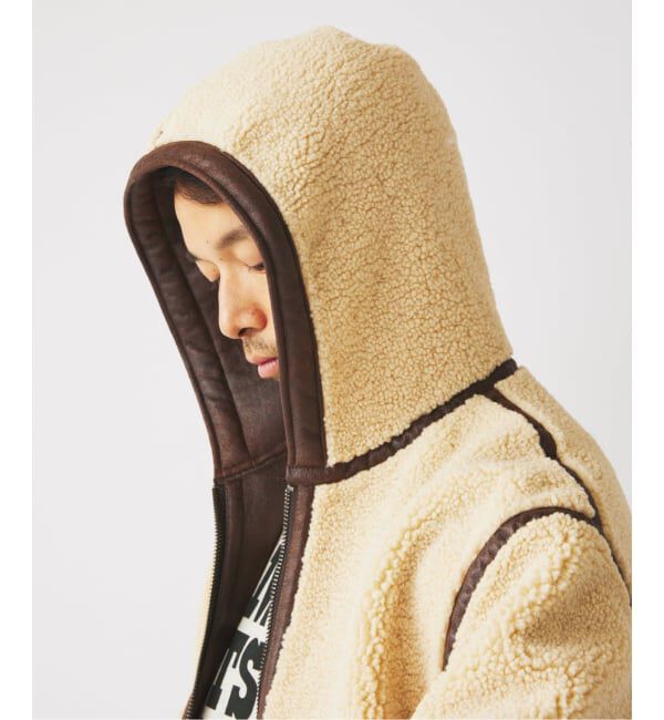 JOURNAL STANDARD relume「フェイクムートン リバーシブル フーディ ブルゾン」|その他|