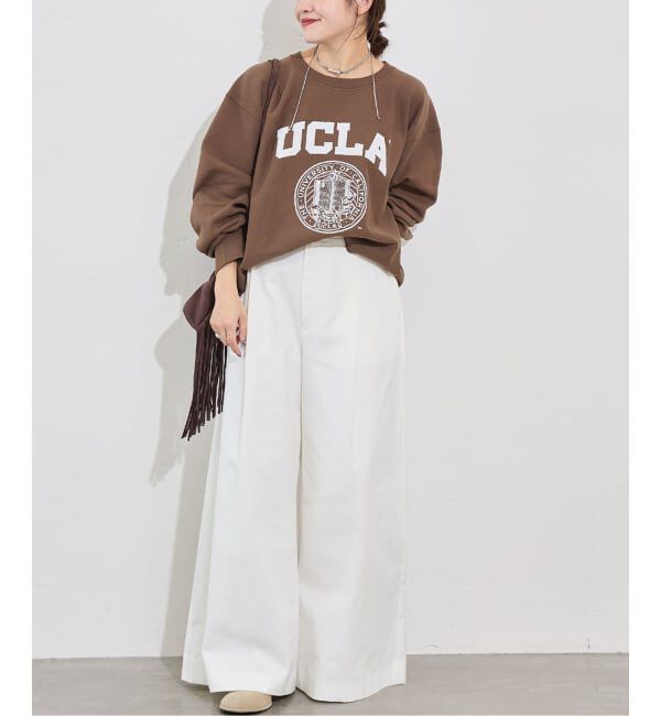 JOURNAL STANDARD「JS カレッジ クロップドスウェット」|スウェット・ジャージ|