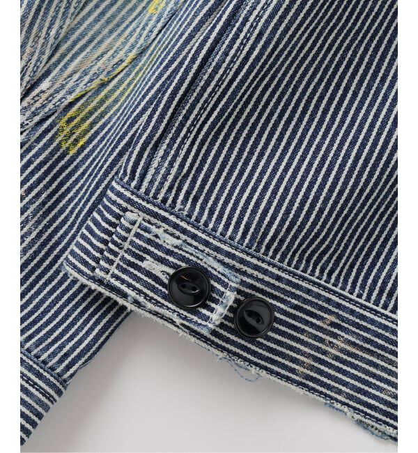 JOURNAL STANDARD「ヒッコリー ジップ アップ ワーク ジャケット」|その他|