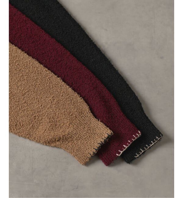 J.S.Homestead「J.S.Homestead / ハンド ステッチ ビアード カーディガン」|カーディガン|