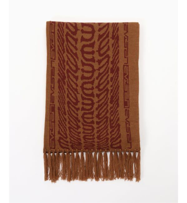 JOURNAL STANDARD「EVISEN / エビセン E LOGO SCARF」|マフラー|ブラウン