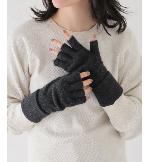 journal standard luxe「【GLEN GORDON】GEELONGORA PLAIN STITCH FING」|手袋|