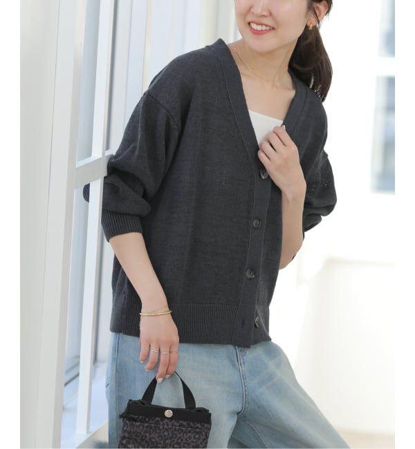 JOURNAL STANDARD relume「［26SS新作］リネンコットンVカーディガン」|カーディガン|