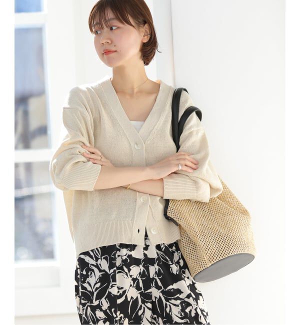 JOURNAL STANDARD relume「［26SS新作］リネンコットンVカーディガン」|カーディガン|